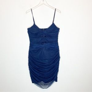 Lulus Ruched Peep Hole Dress. Size XL